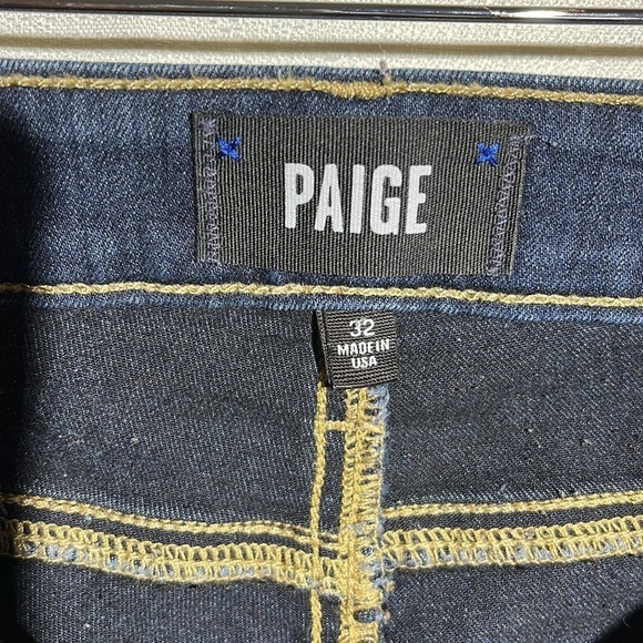 Paige Anthropologie Huxton Ankle womens jeans, size 32, in good condition. - Picture 3 of 6